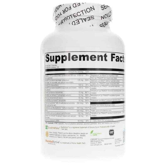 ActivNutrients without Iron, XYM